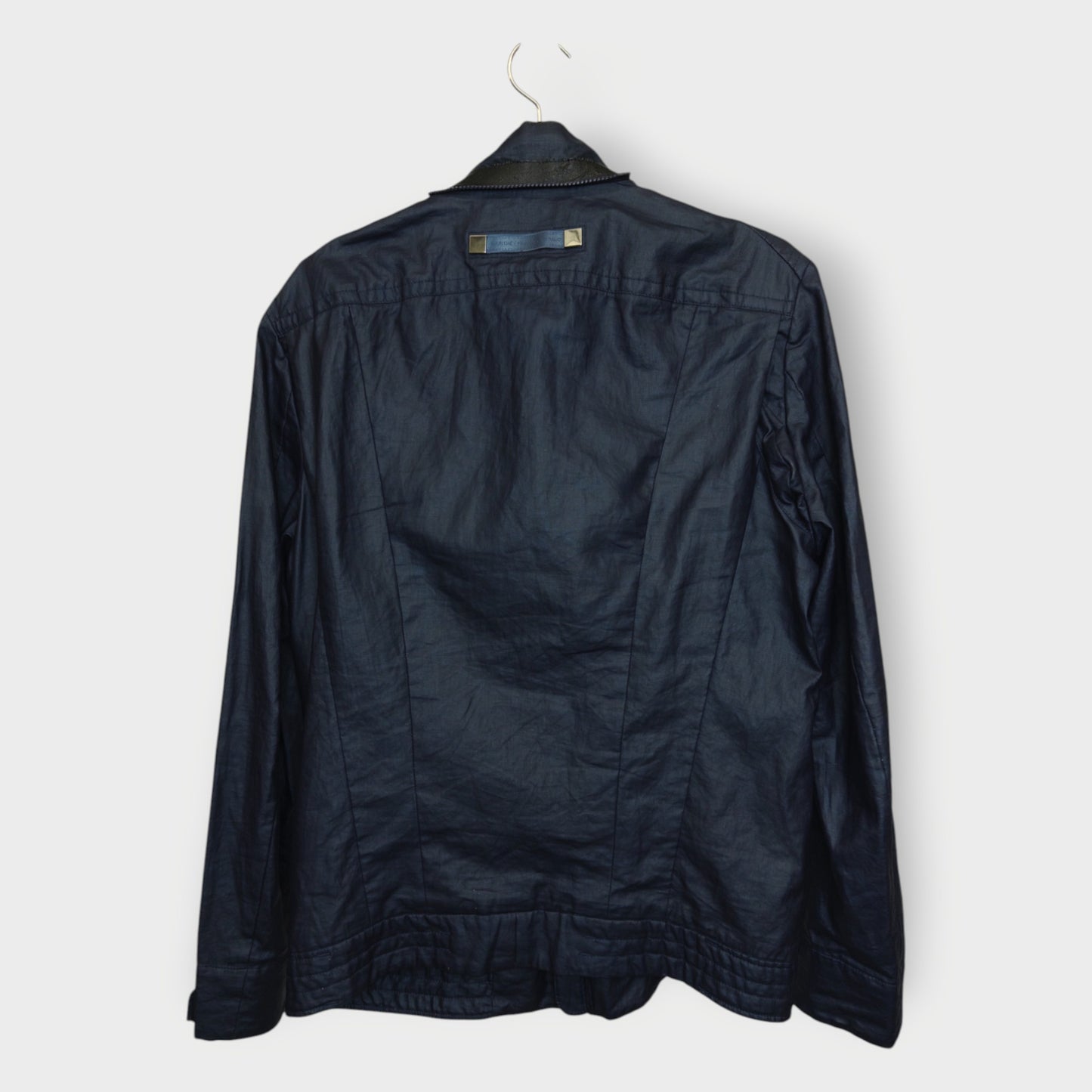 Zip and Button Racing Jacket