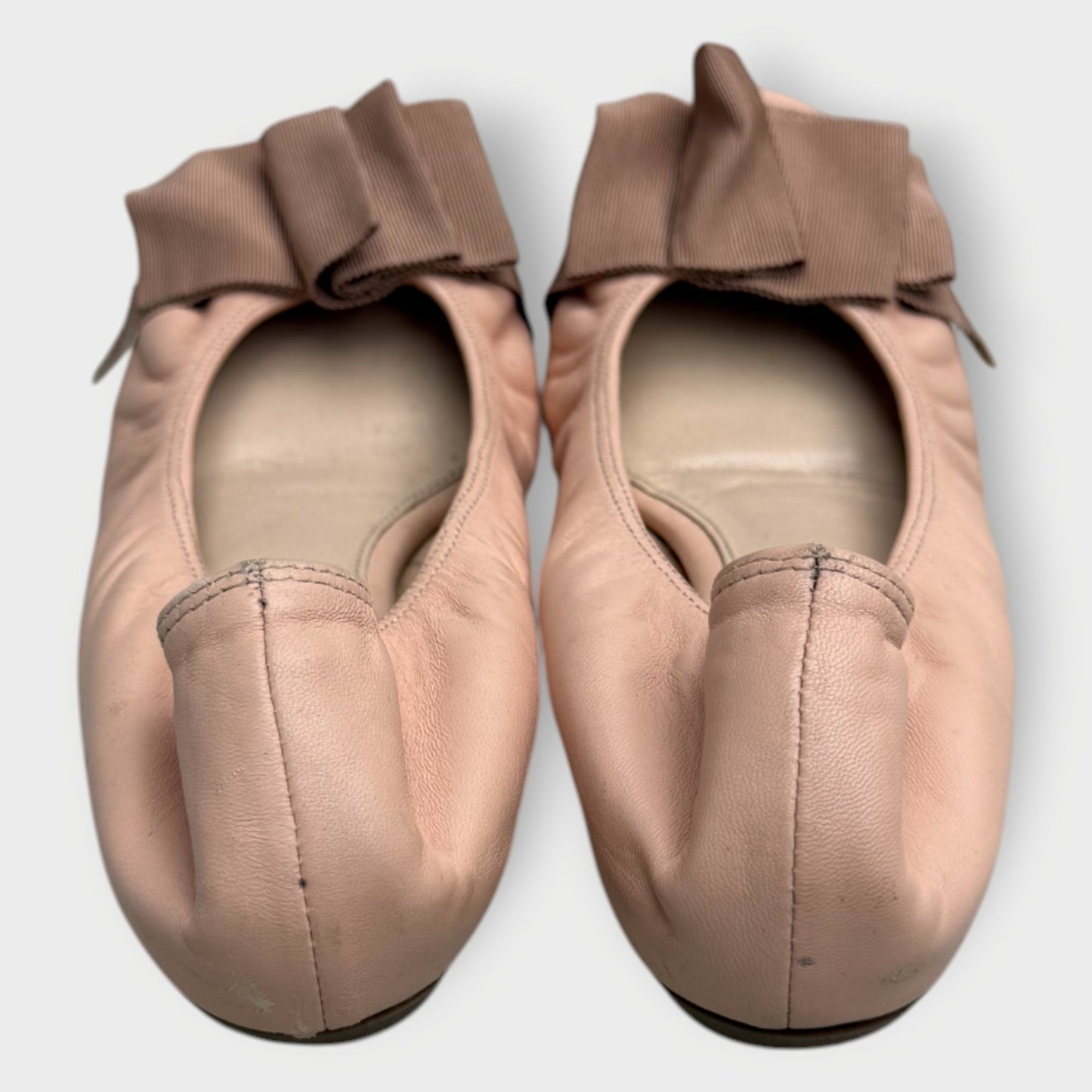 Bow-Detail Ballerina Flats