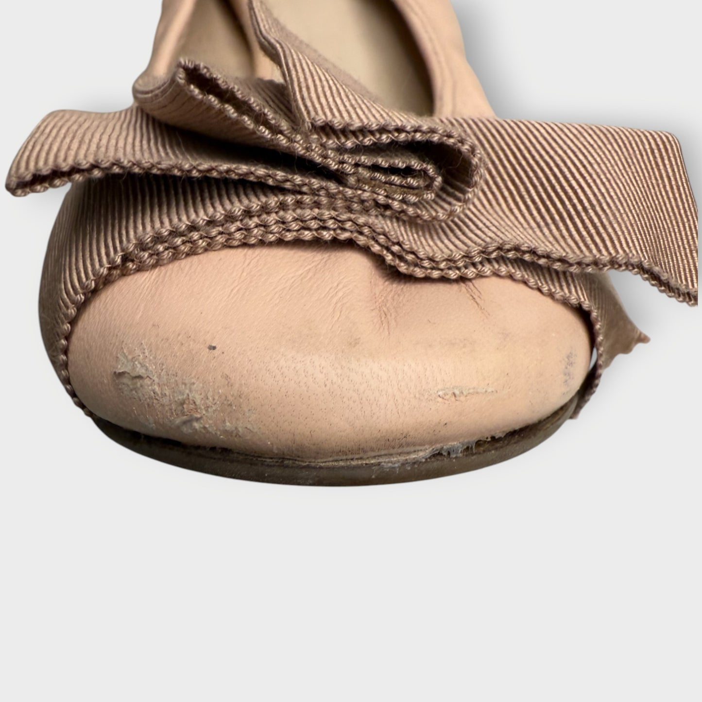 Bow-Detail Ballerina Flats