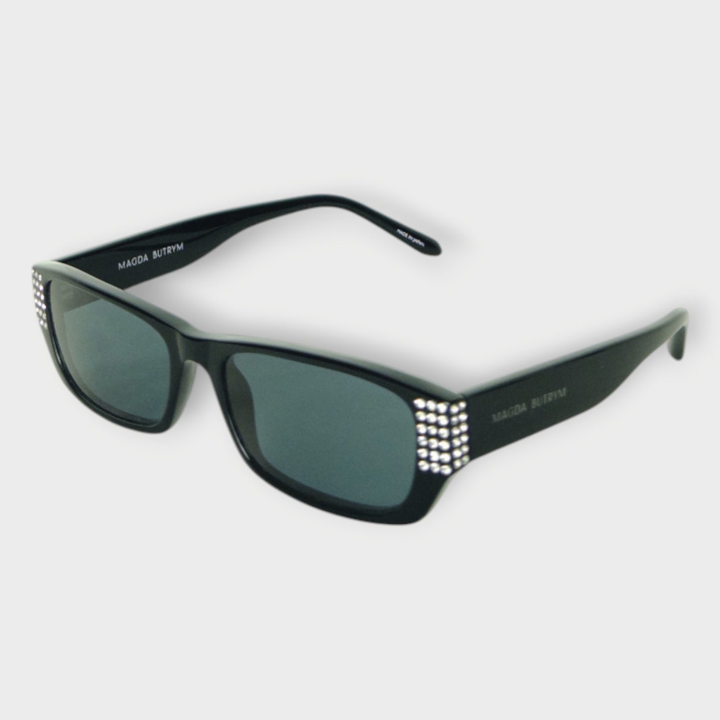 Diamante Rectangle Sunglasses