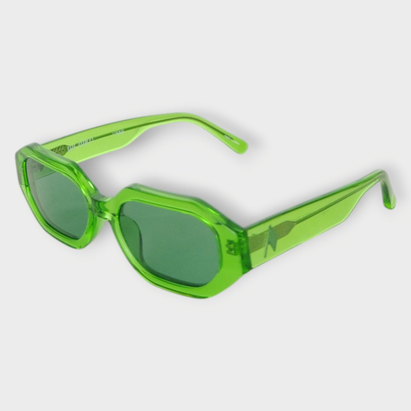 Translucent Geometric Sunglasses