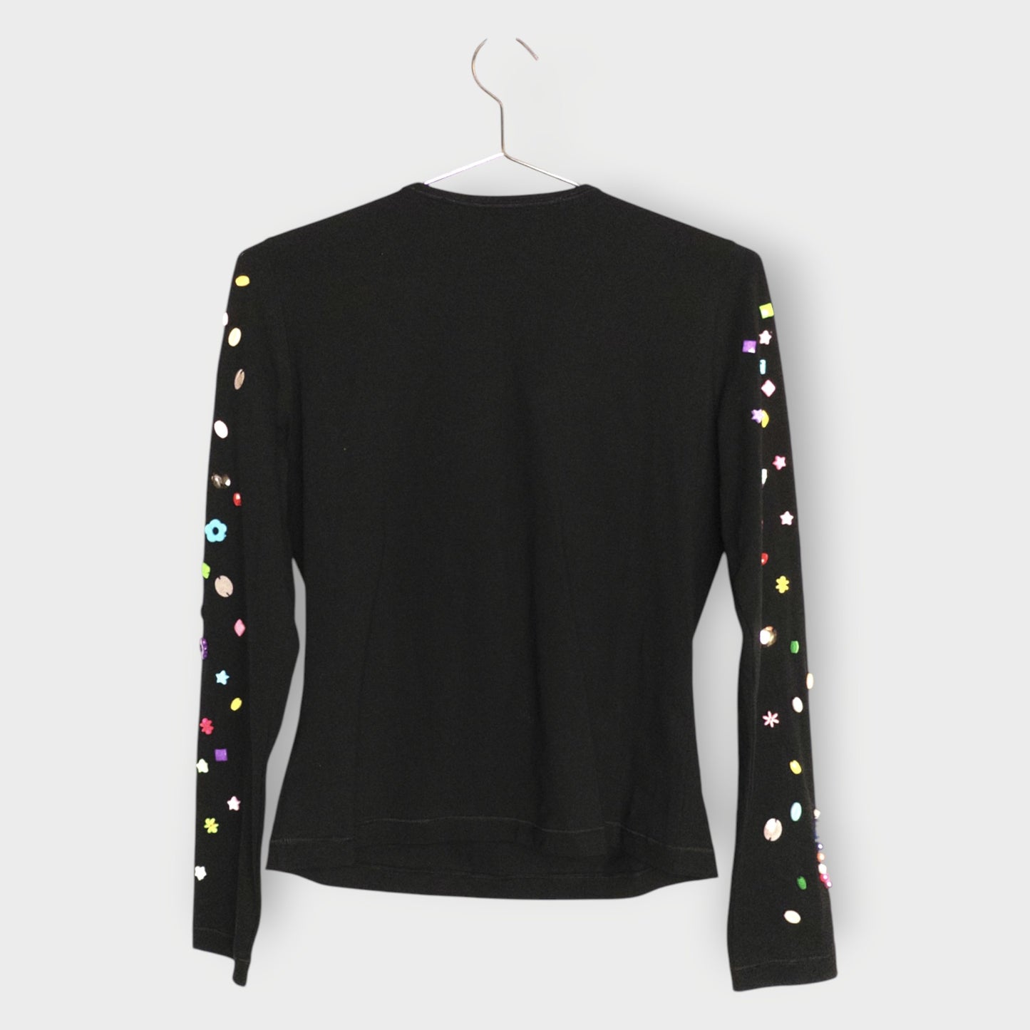 Night Defunct Beaded Long Sleeve