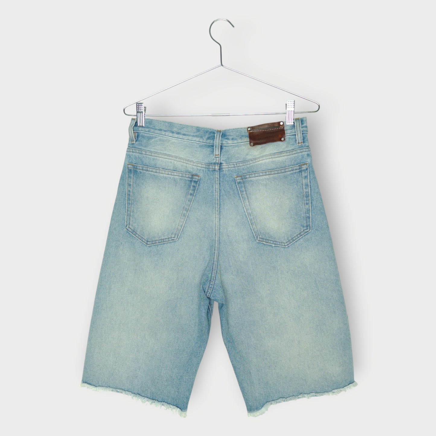 Light Wash Cut Off Shorts