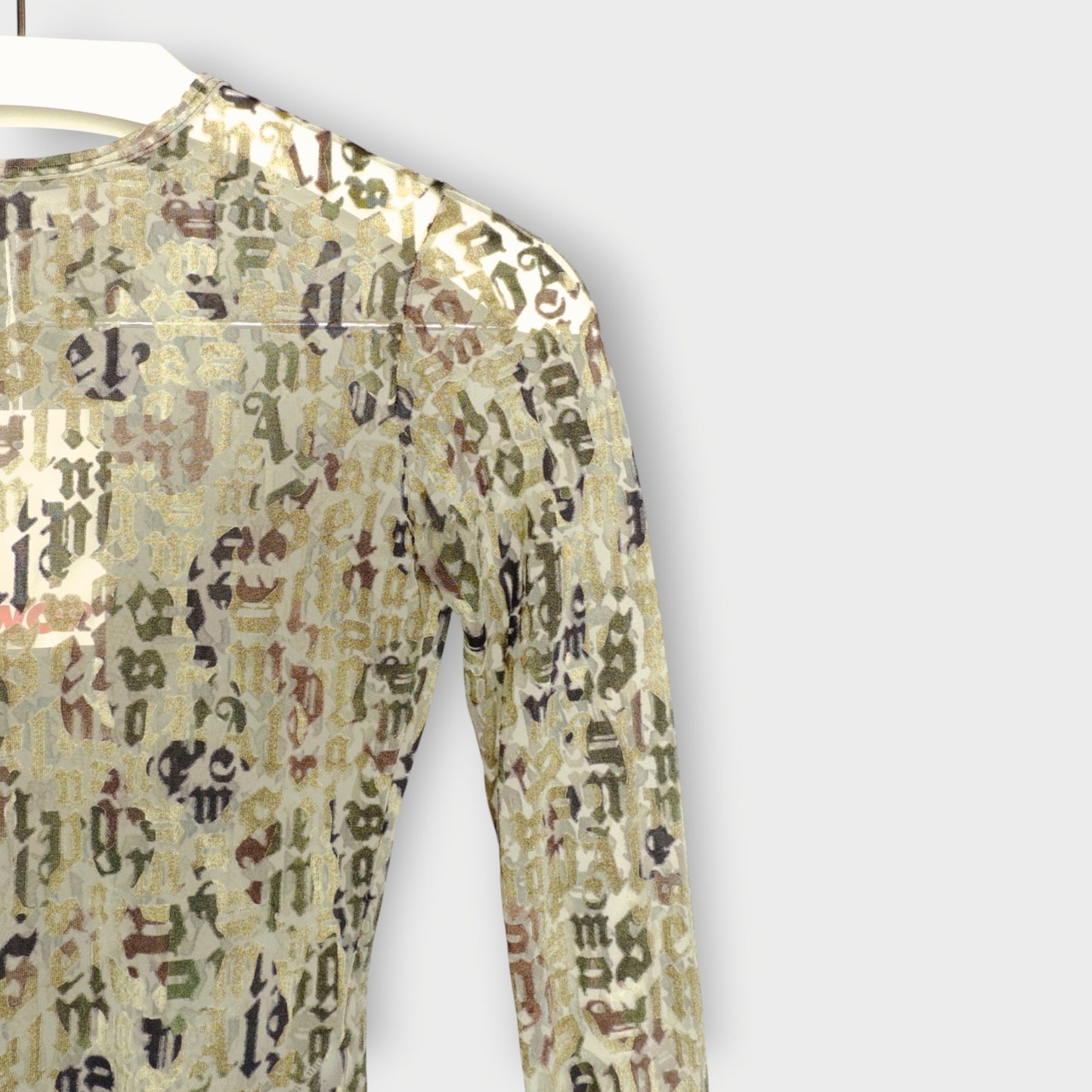 Flocked Logo Bodysuit