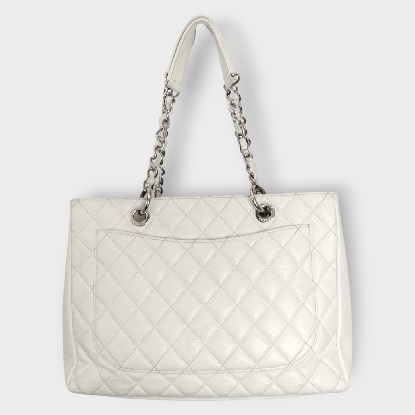 Quilted Leather Grand Shopping Tote