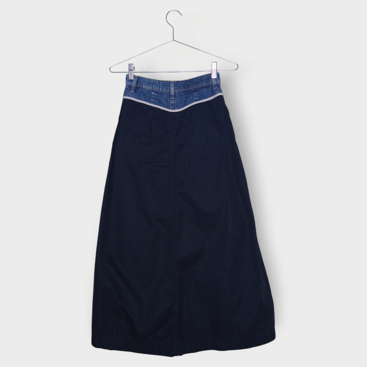 Splice Button Down Skirt