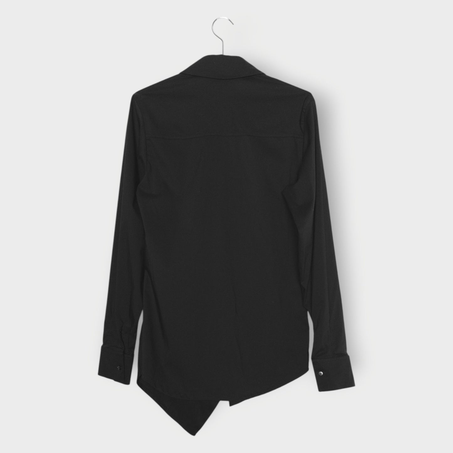 Asymmetrical Button Down Shirt