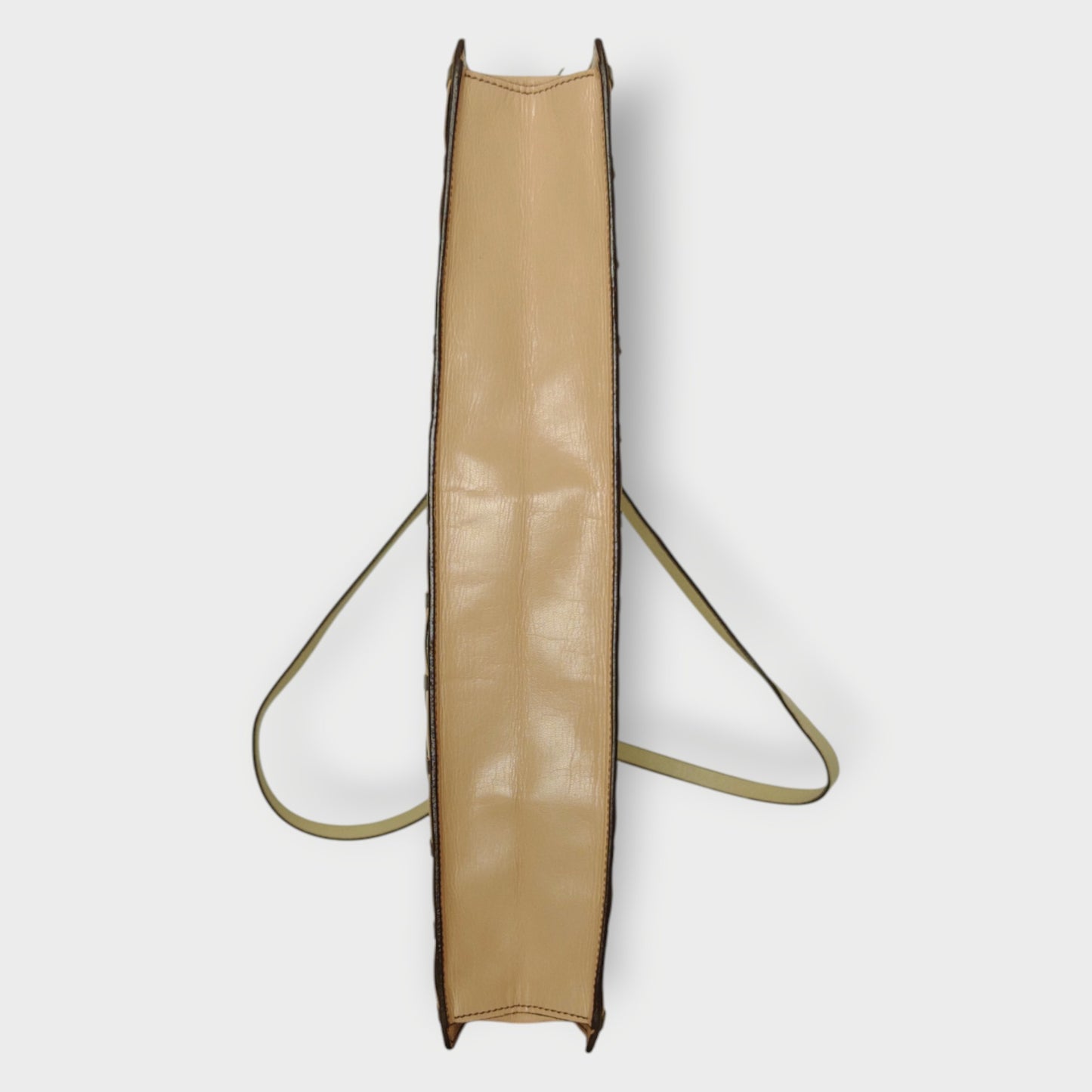 Leather Woven Zip Bag