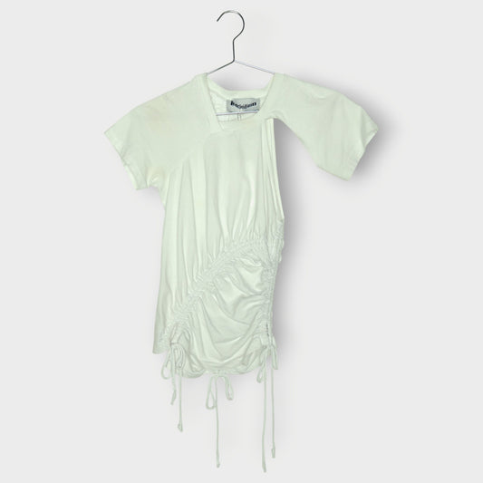 Ruched Cut Out Tee