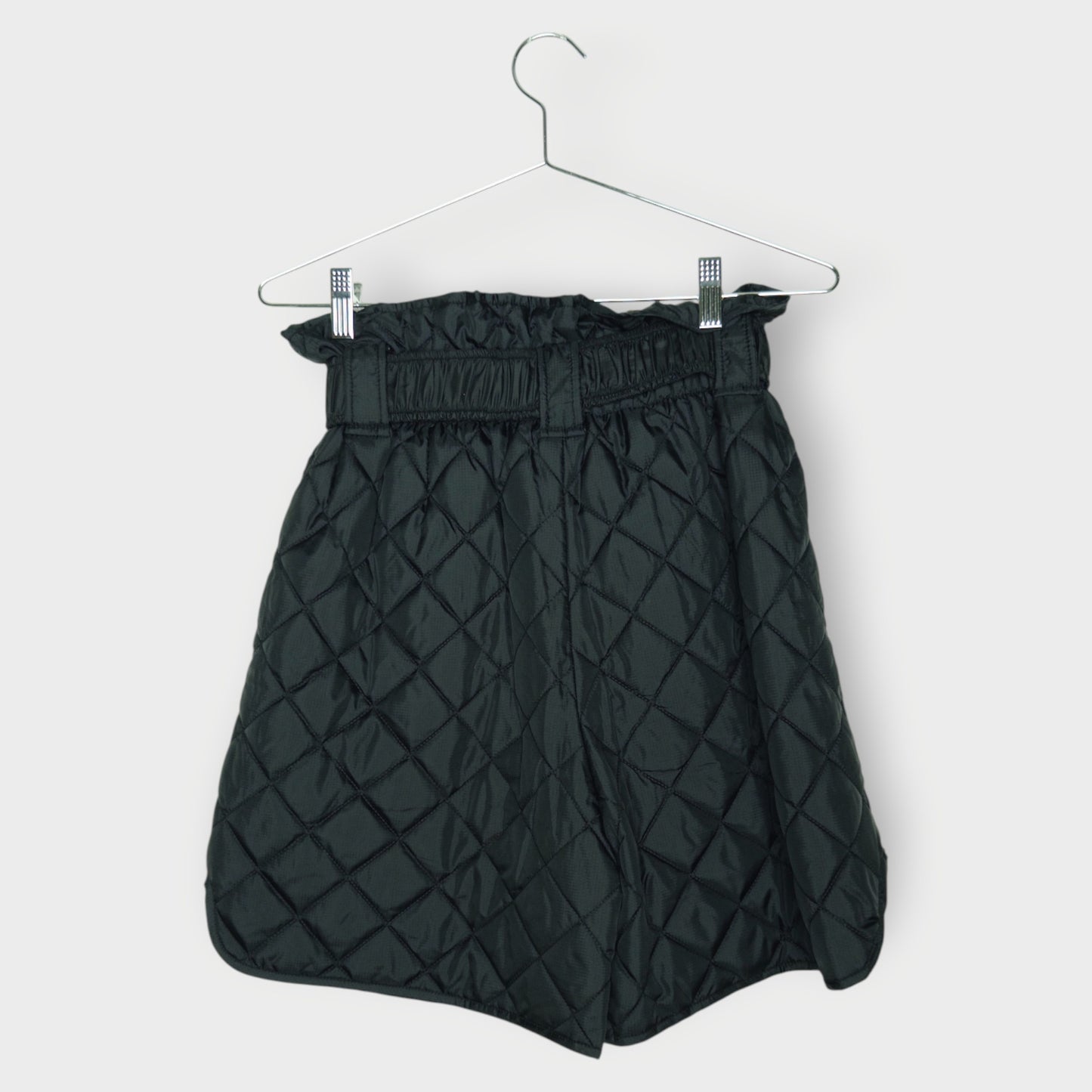 Nylon Quilted Shorts