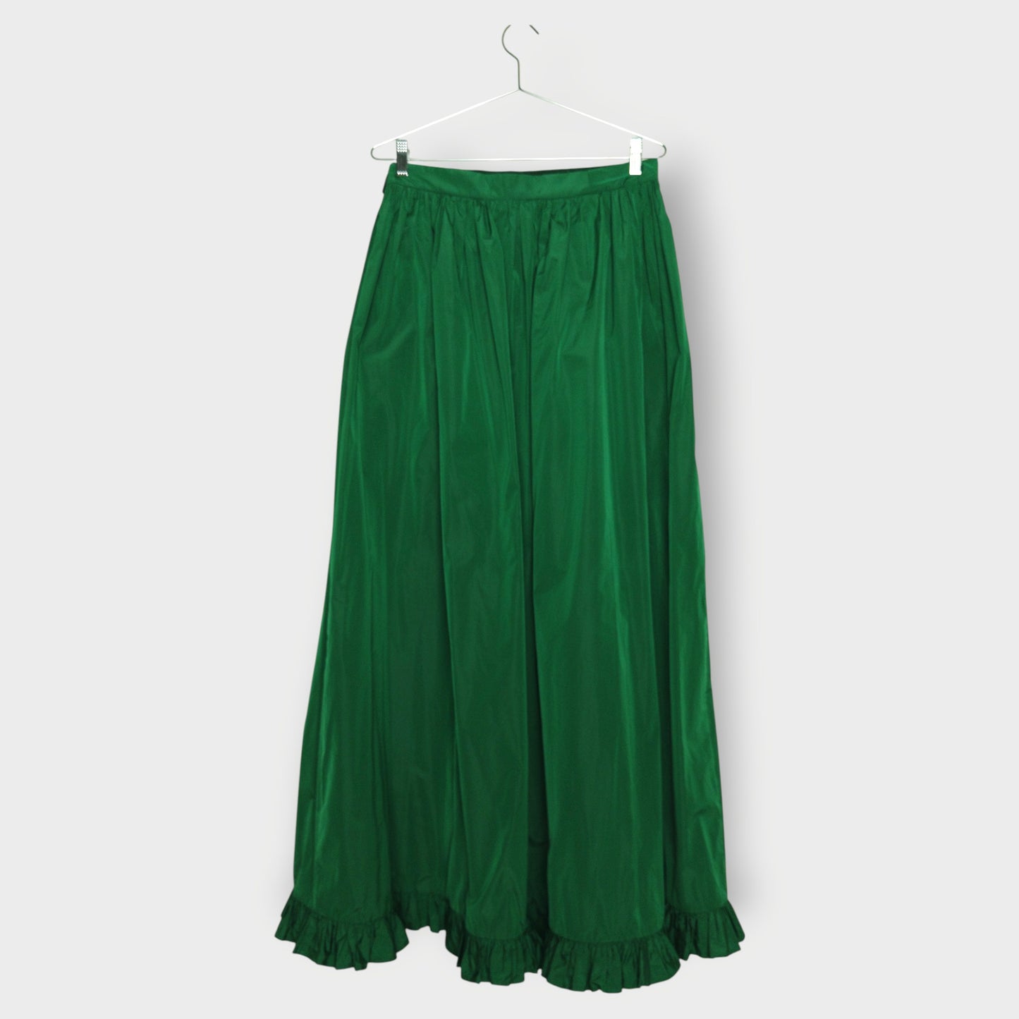 Ruffle Hem Maxi Skirt