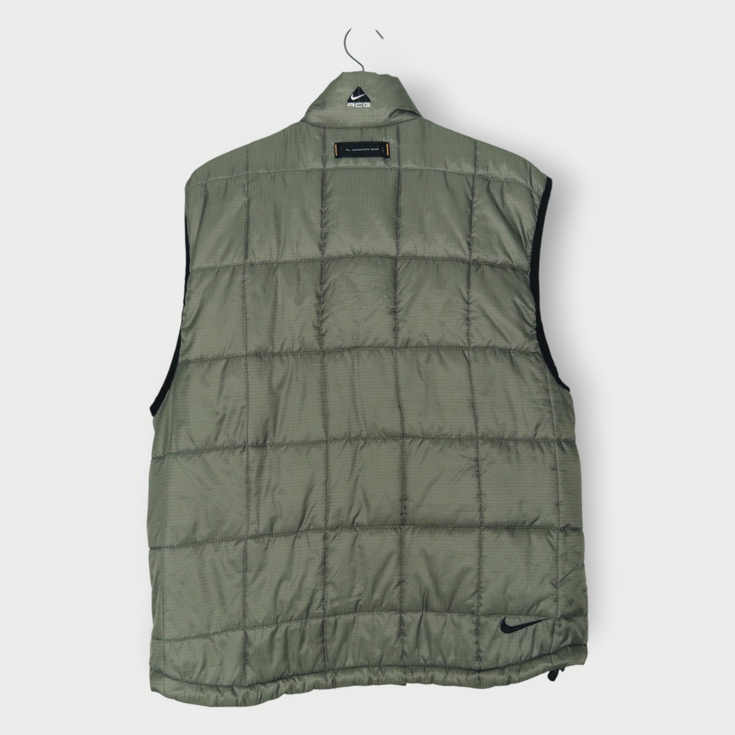Nylon Quilted Puffer Vest