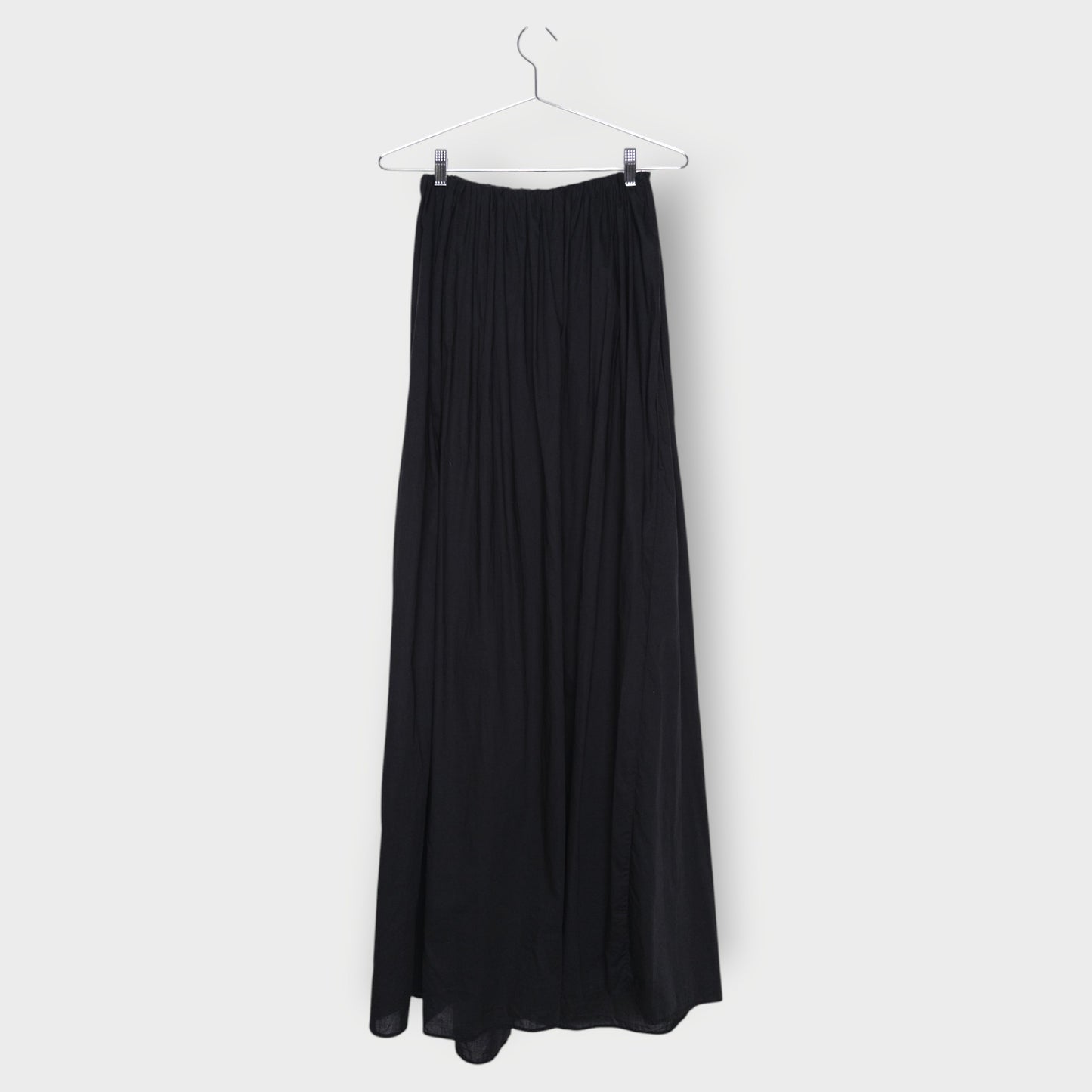 Cotton Strapless Maxi Dress