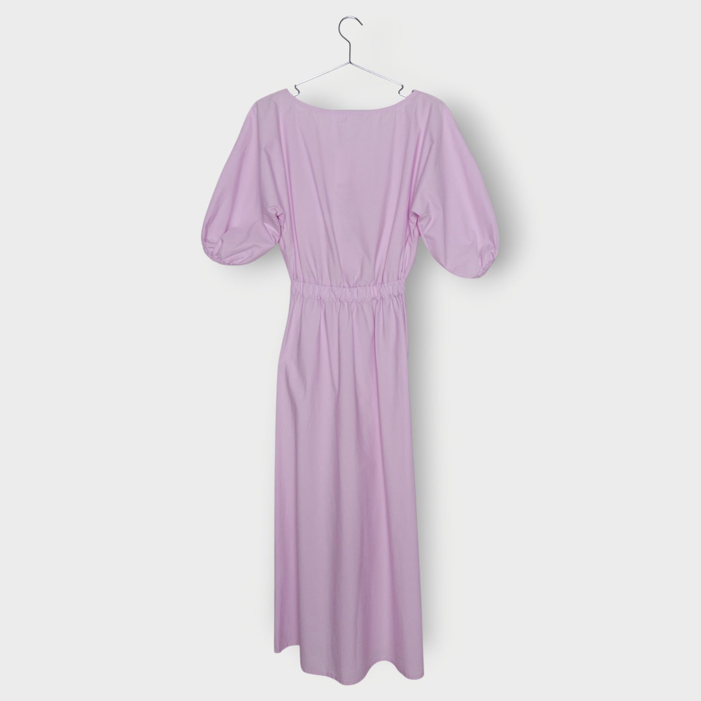 Cotton Keyhole Donovan Midi Dress