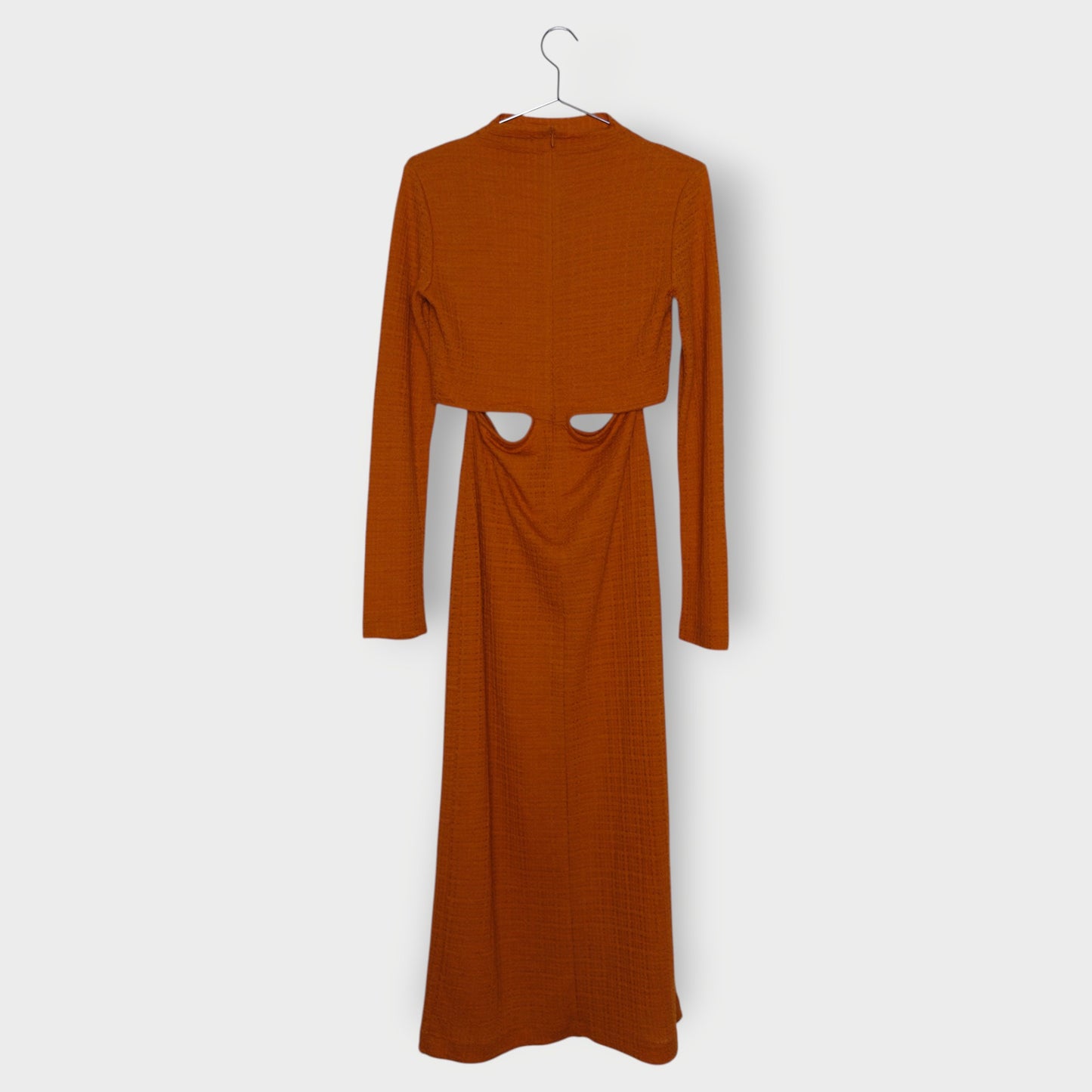 Knit Cut Out Maxi Dress