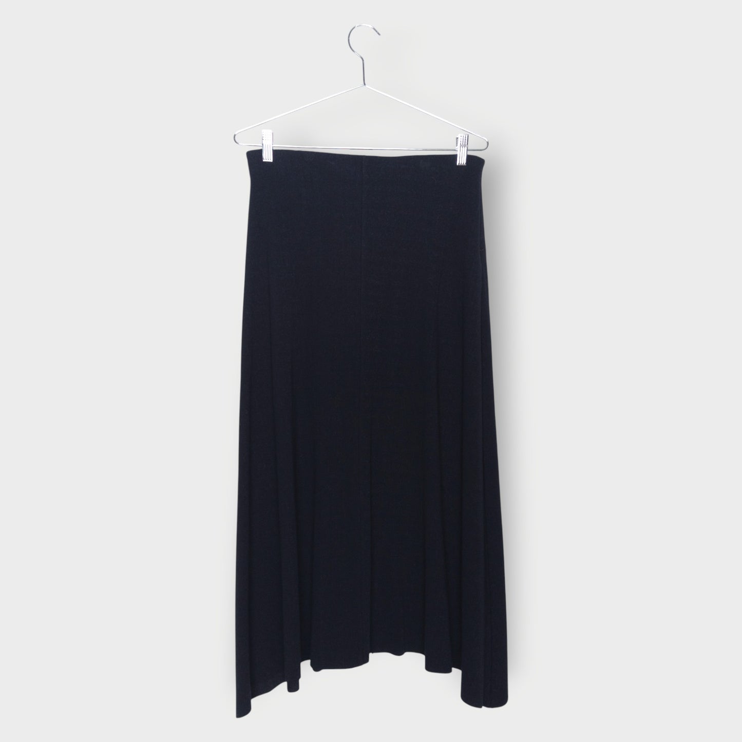 Ribbed Midi Skirt
