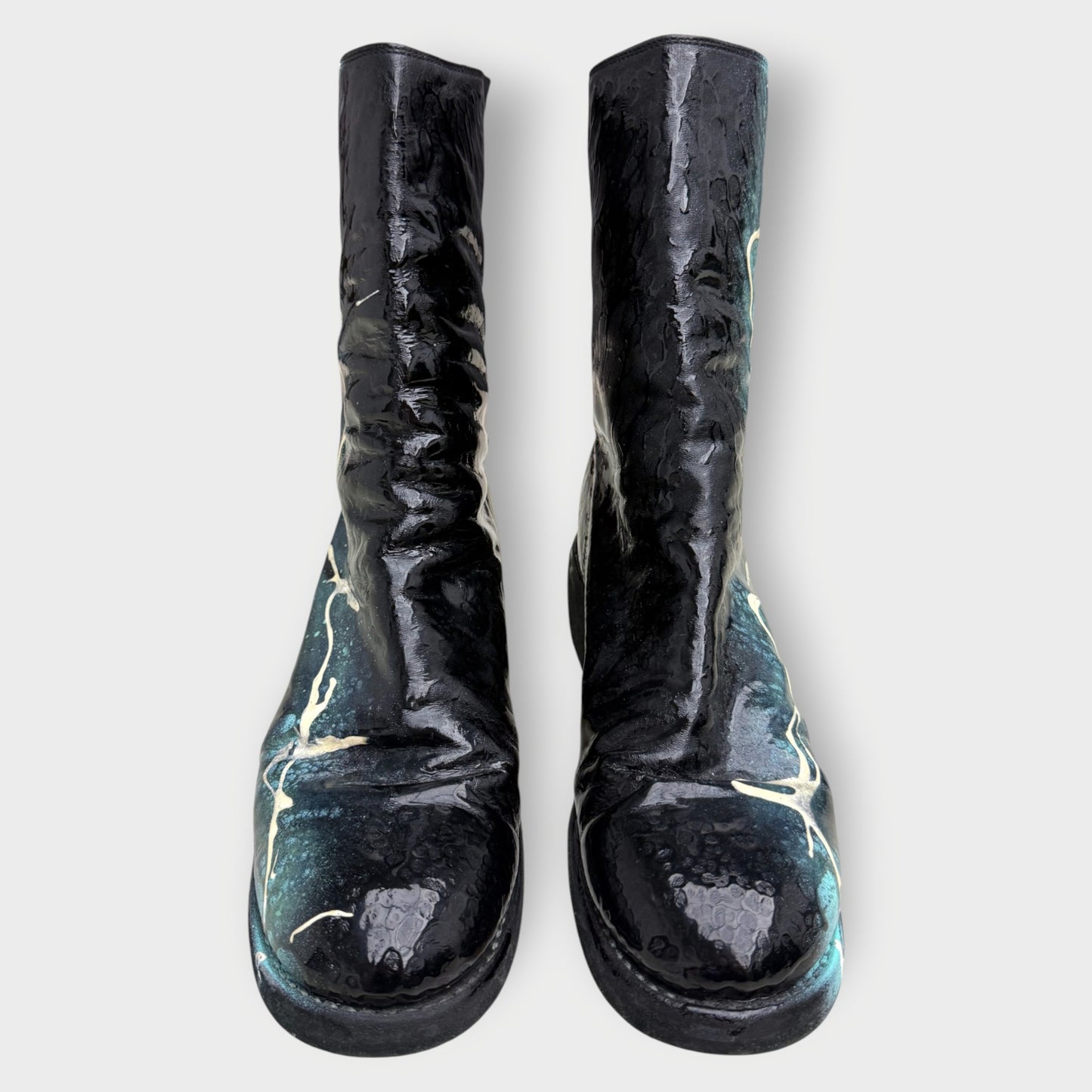 Abstract Coated Limited Boots