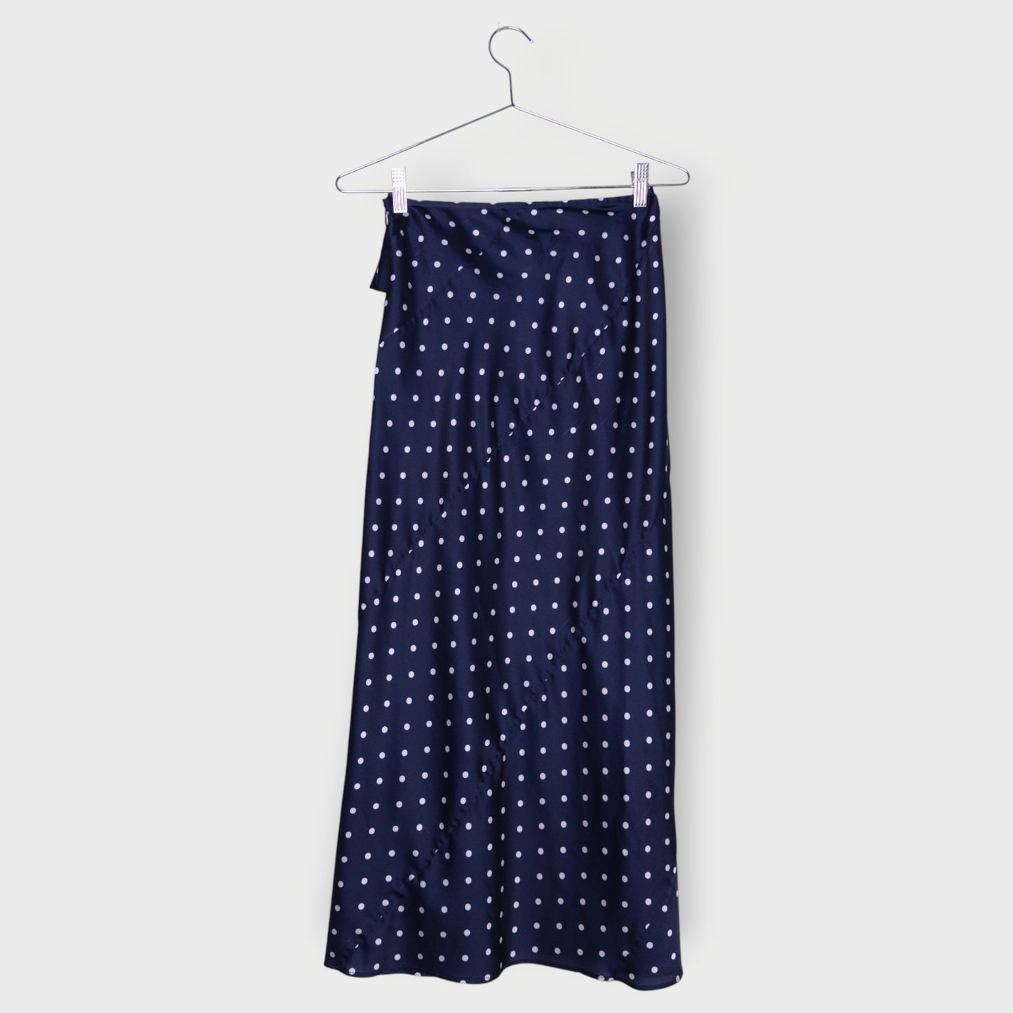Polka Dot Bow Spiral Skirt