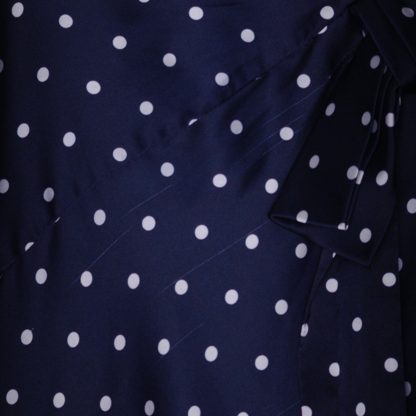 Polka Dot Bow Spiral Skirt