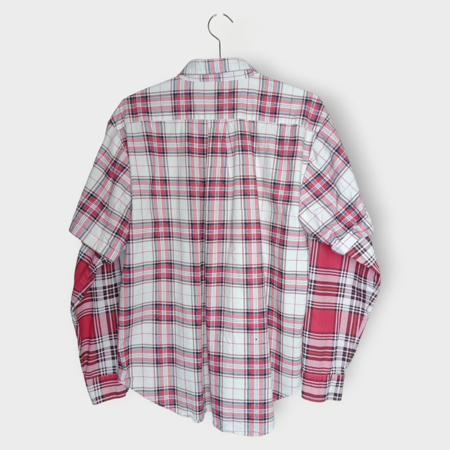 Check Double Sleeve Shirt