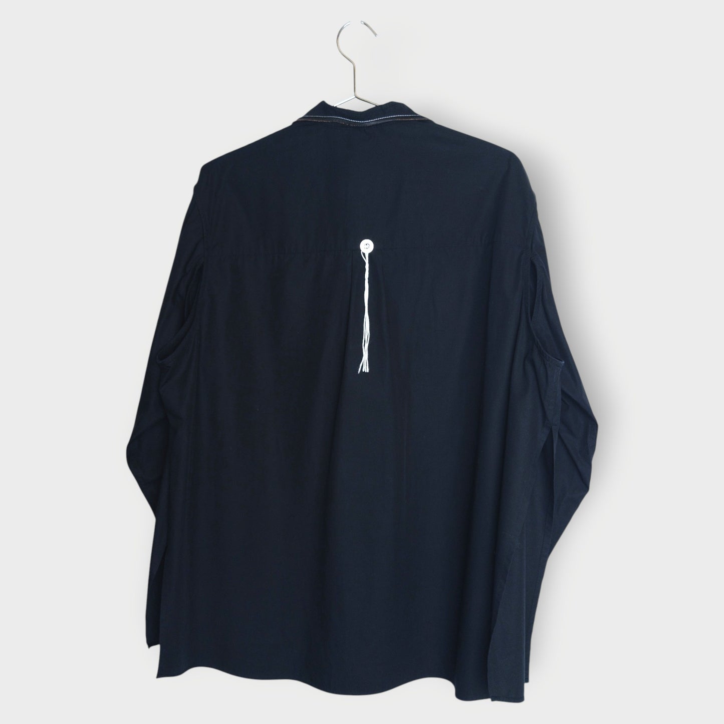 Trim Cut Out Poplin Shirt