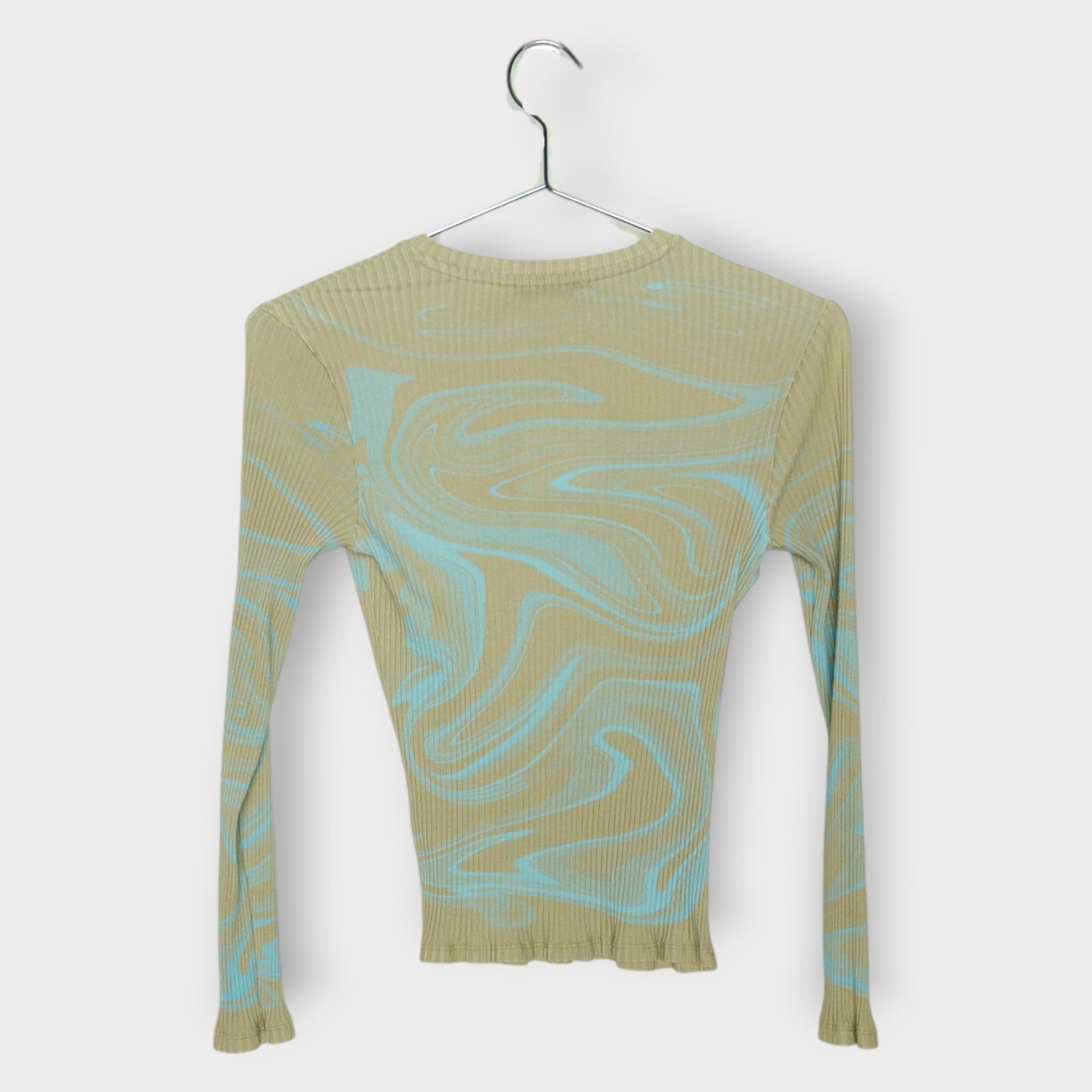 Swirl Ribbed Skivvy