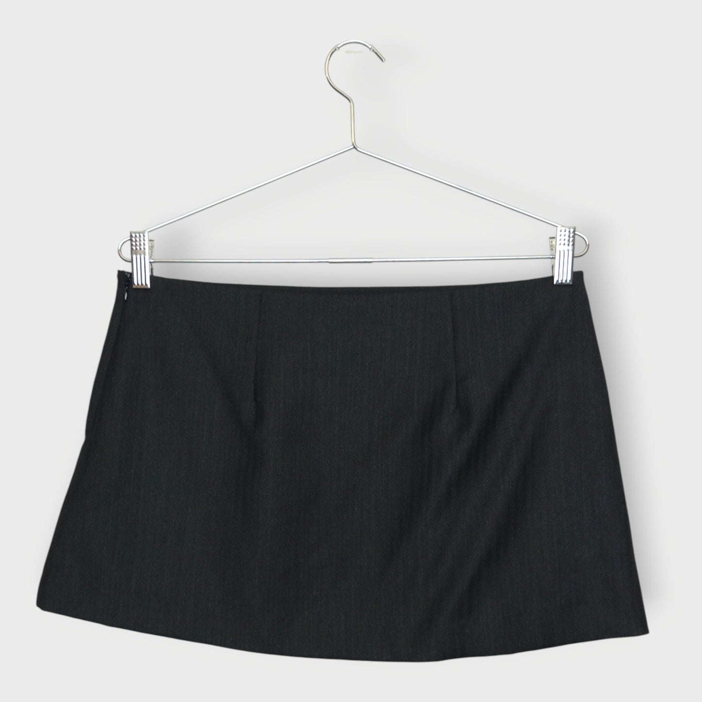 Herringbone Mini Skirt