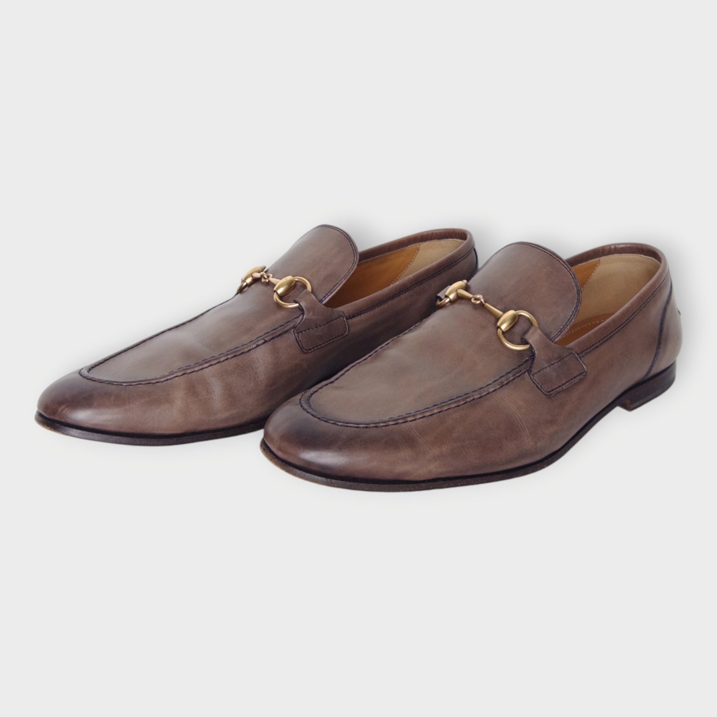 Leather Jordaan Horsebit Loafer
