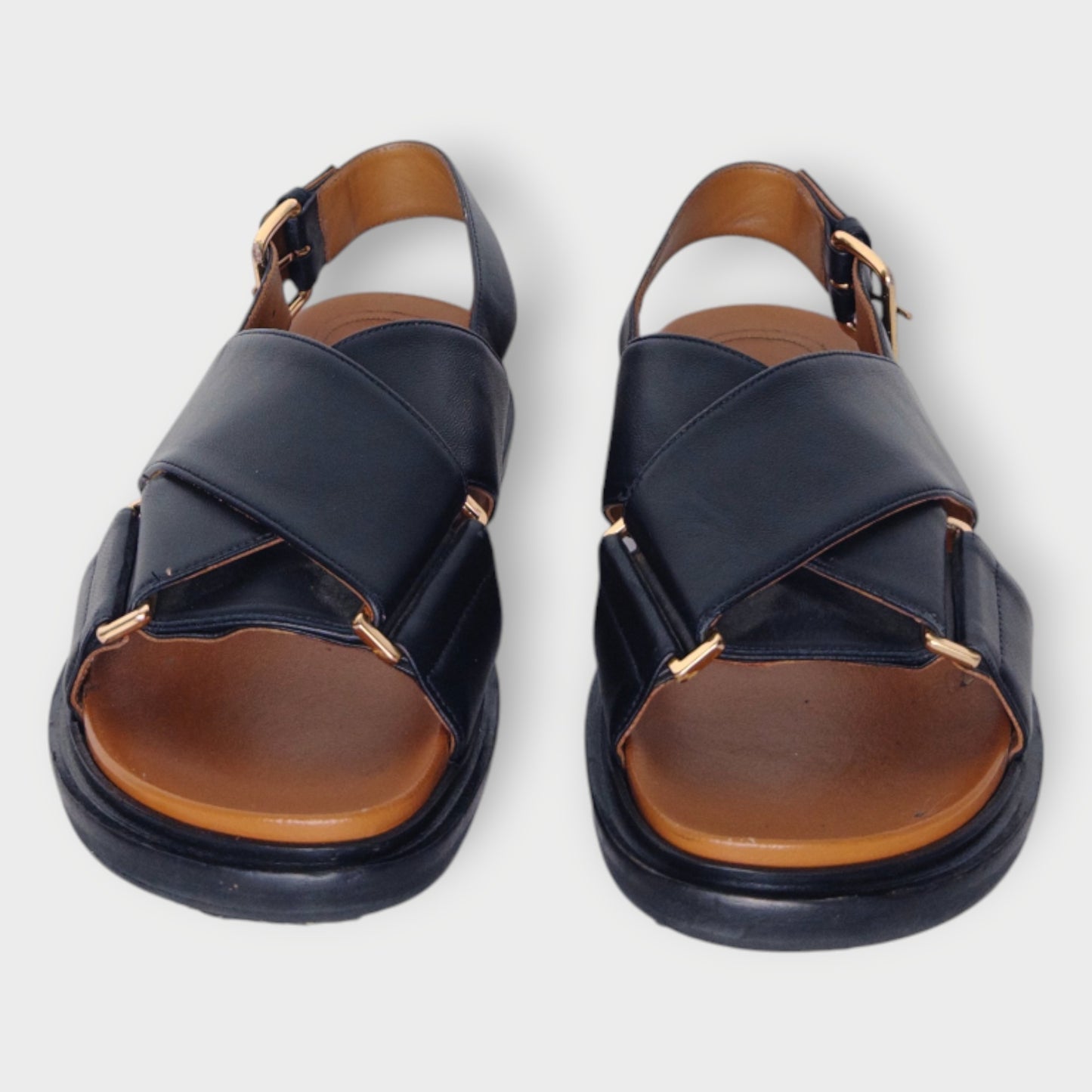 Leather Fussbett Cross Sandal