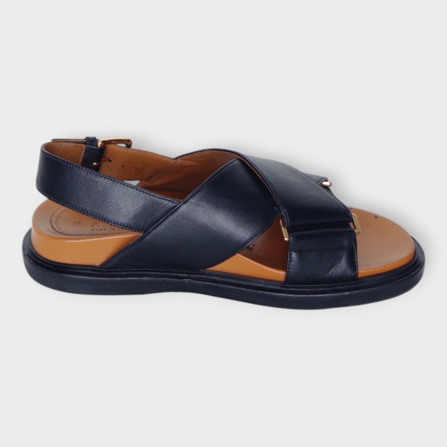 Leather Fussbett Cross Sandal