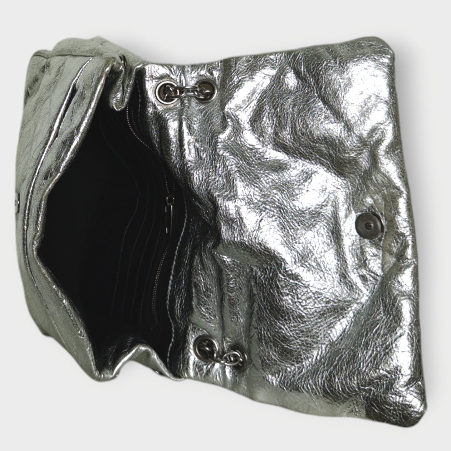 Leather & Chain Small Monaco Bag