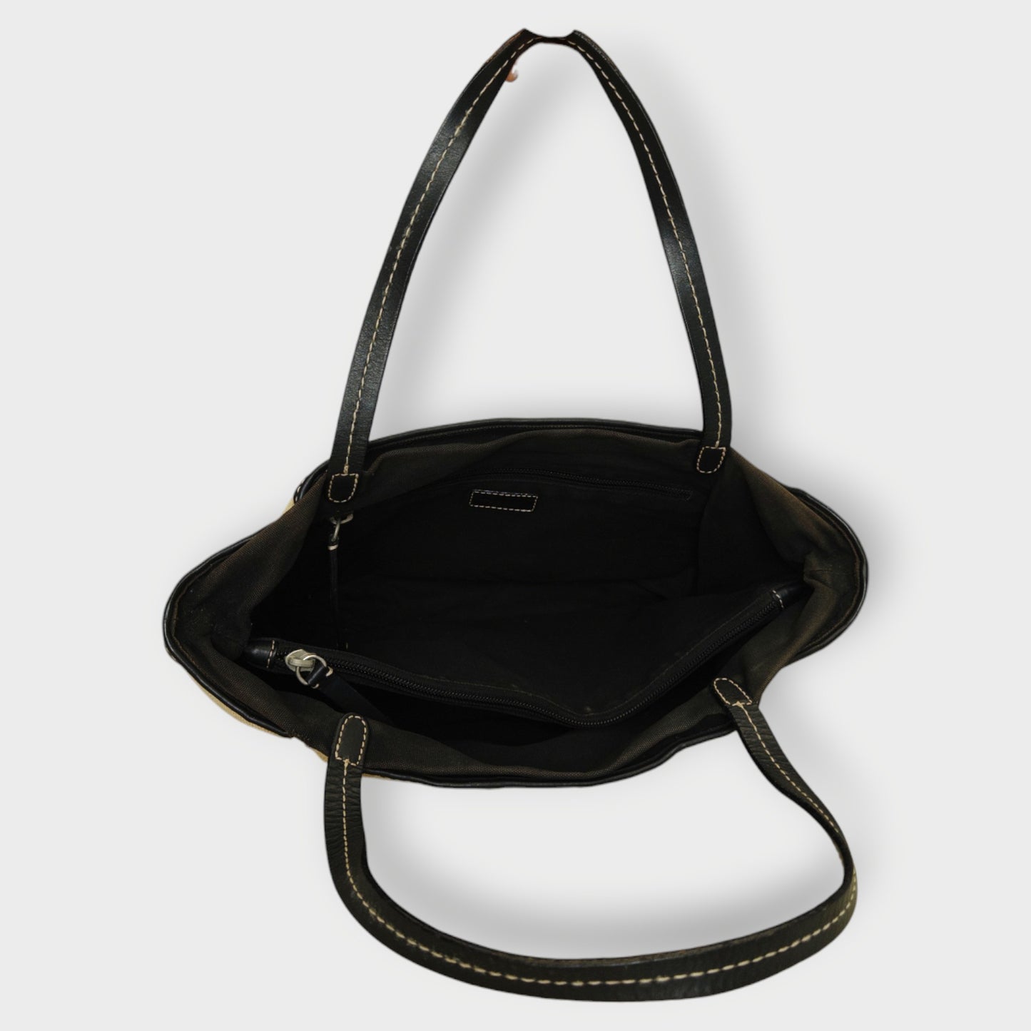 Canvas Haute Couture Logo Bag