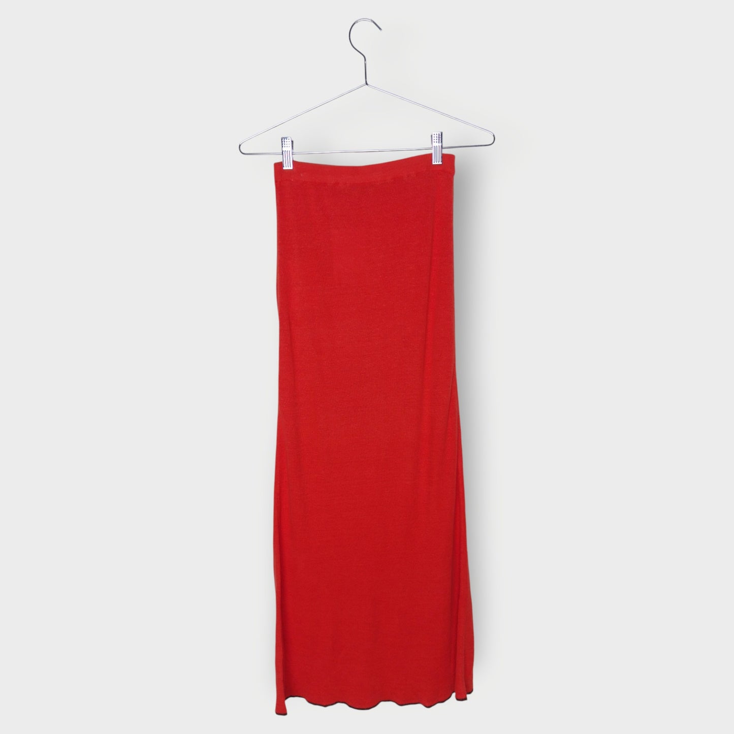 Trim Linen Skirt