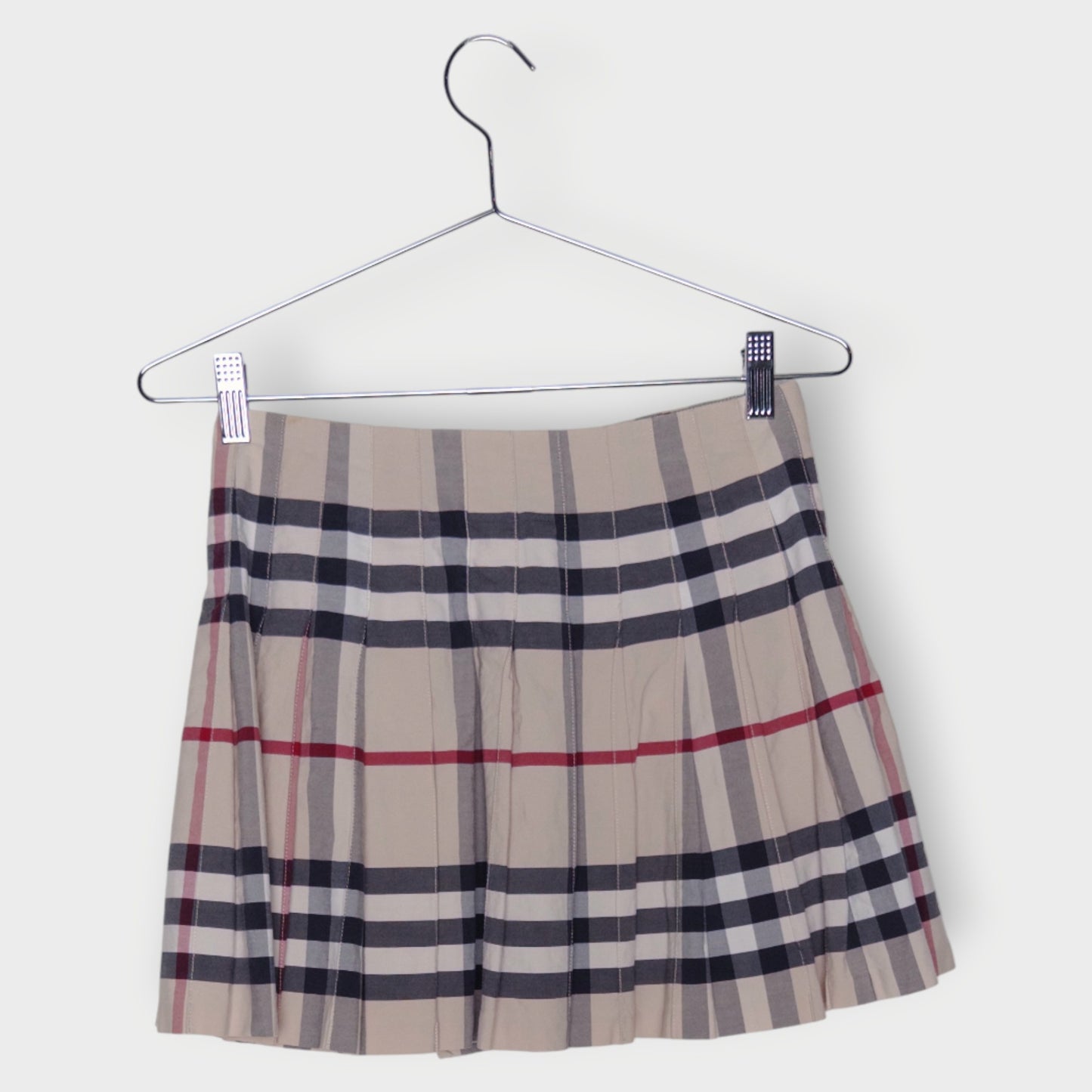 Nova Check Pleated Skirt