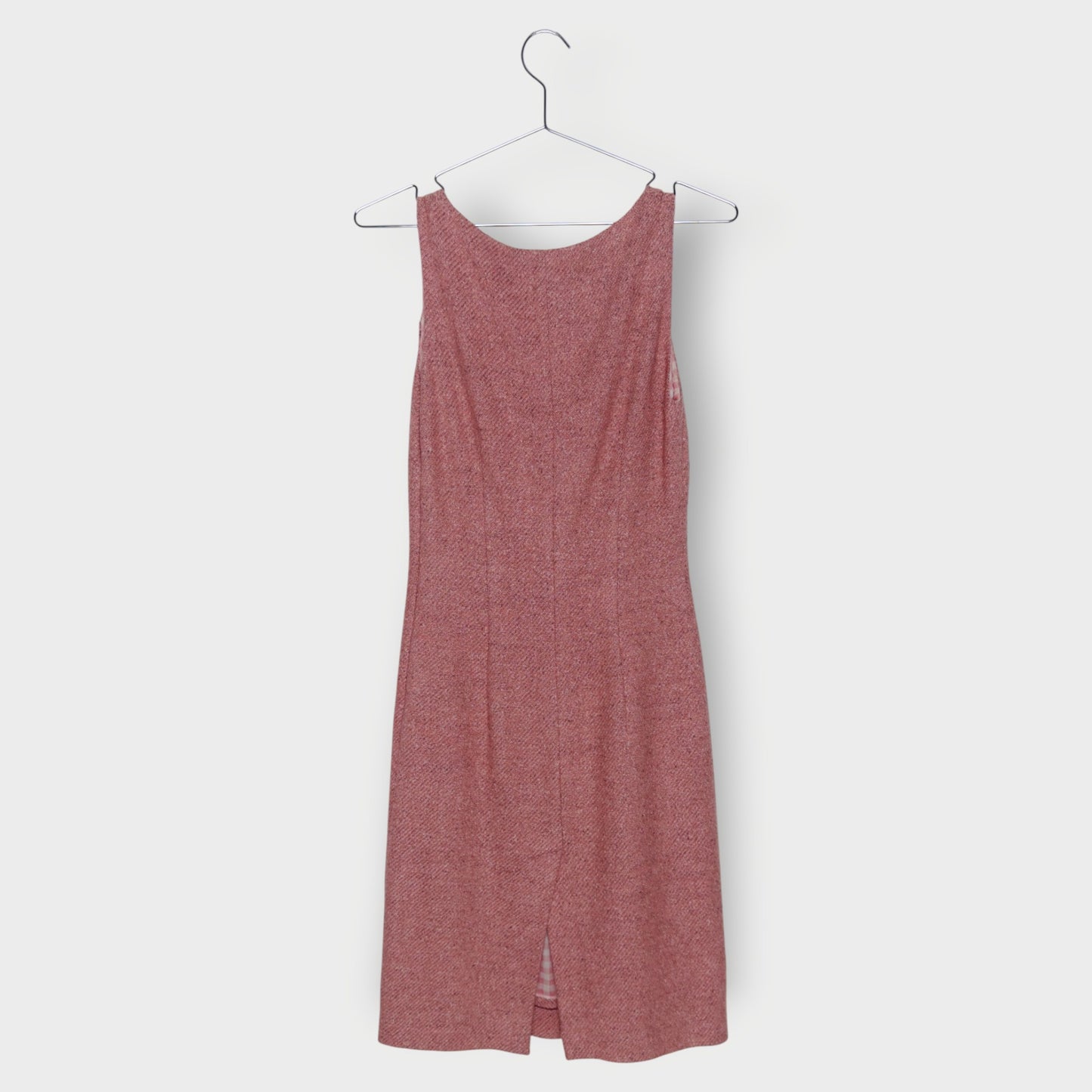 Leather Flower Applique Dress