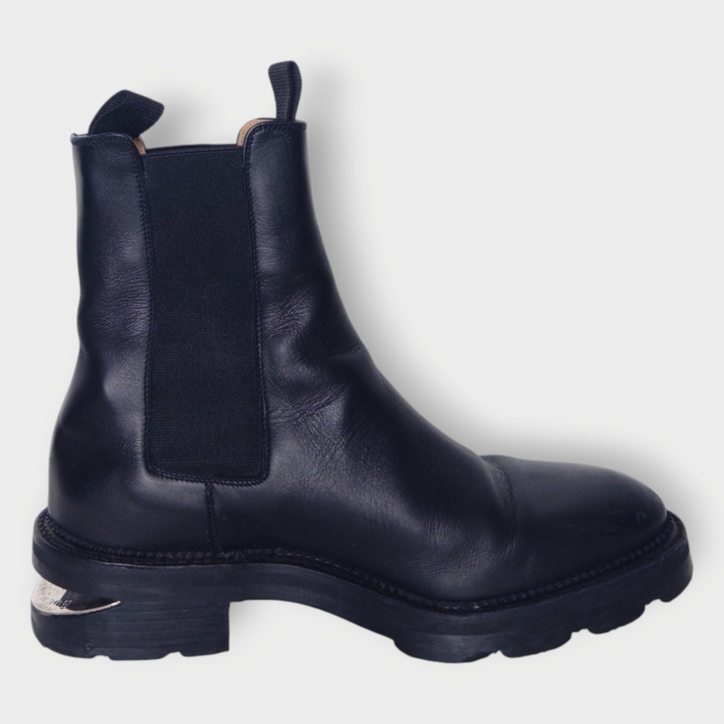 Leather Andy Cut Out Boot