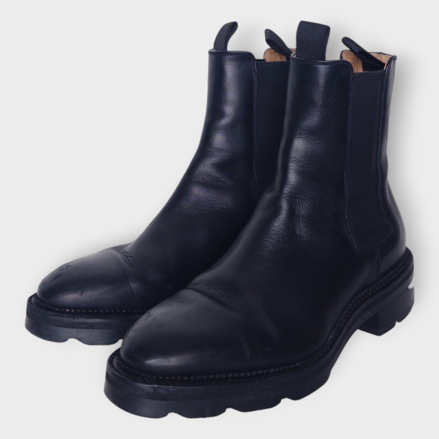 Leather Andy Cut Out Boot