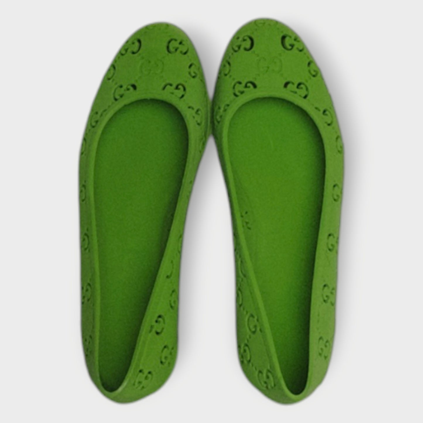 Rubber GG Ballet Flats