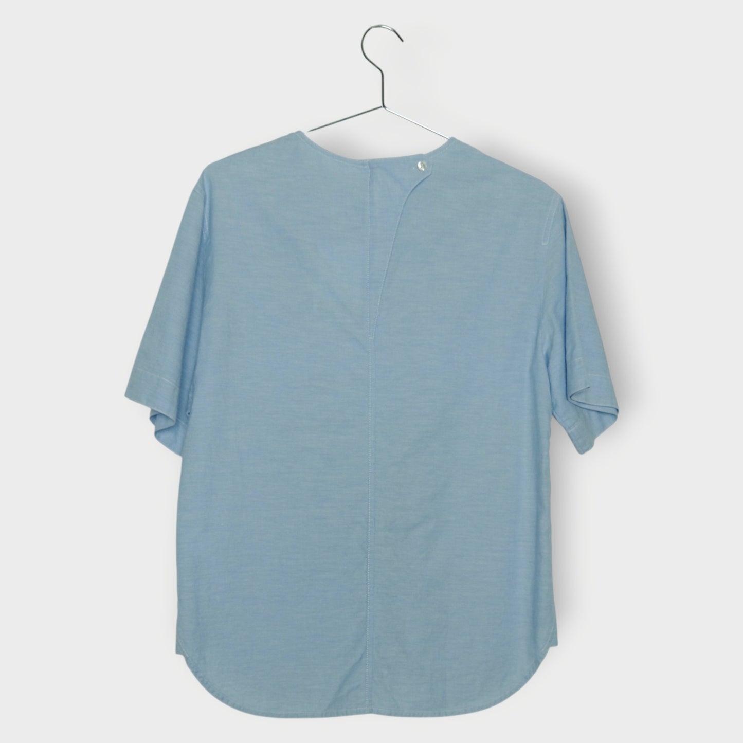 Blue Cotton Tee