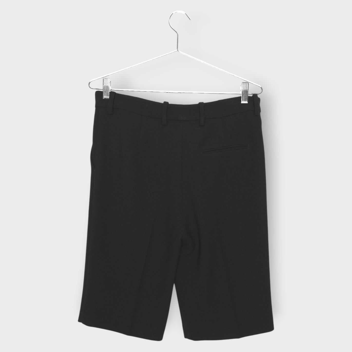 Pleat Front Shorts