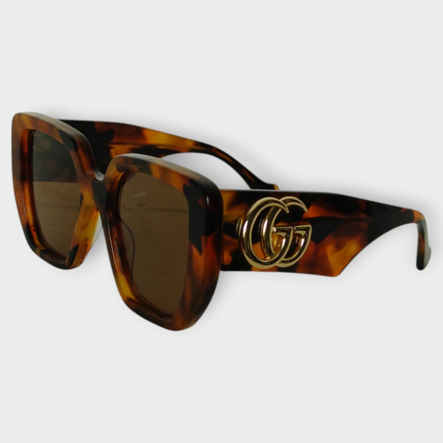 Tortoise Shell Large Frame Sunglasses
