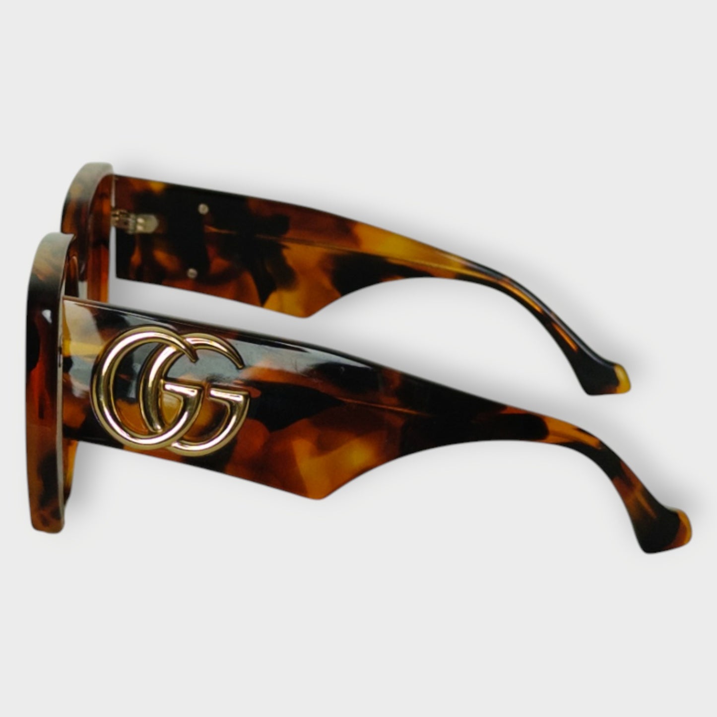 Tortoise Shell Large Frame Sunglasses