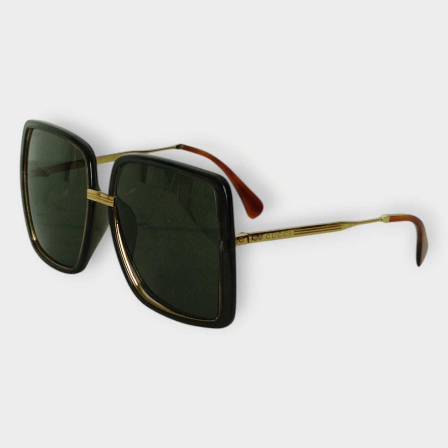 Large Square Frame Sunglasses