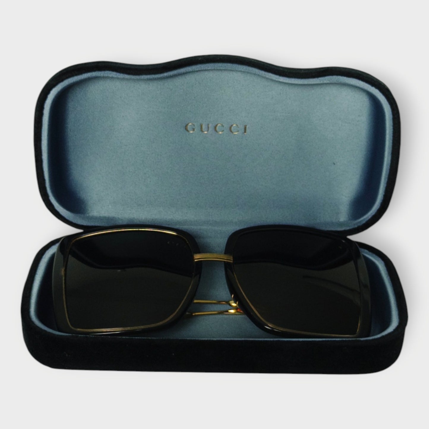 Large Square Frame Sunglasses