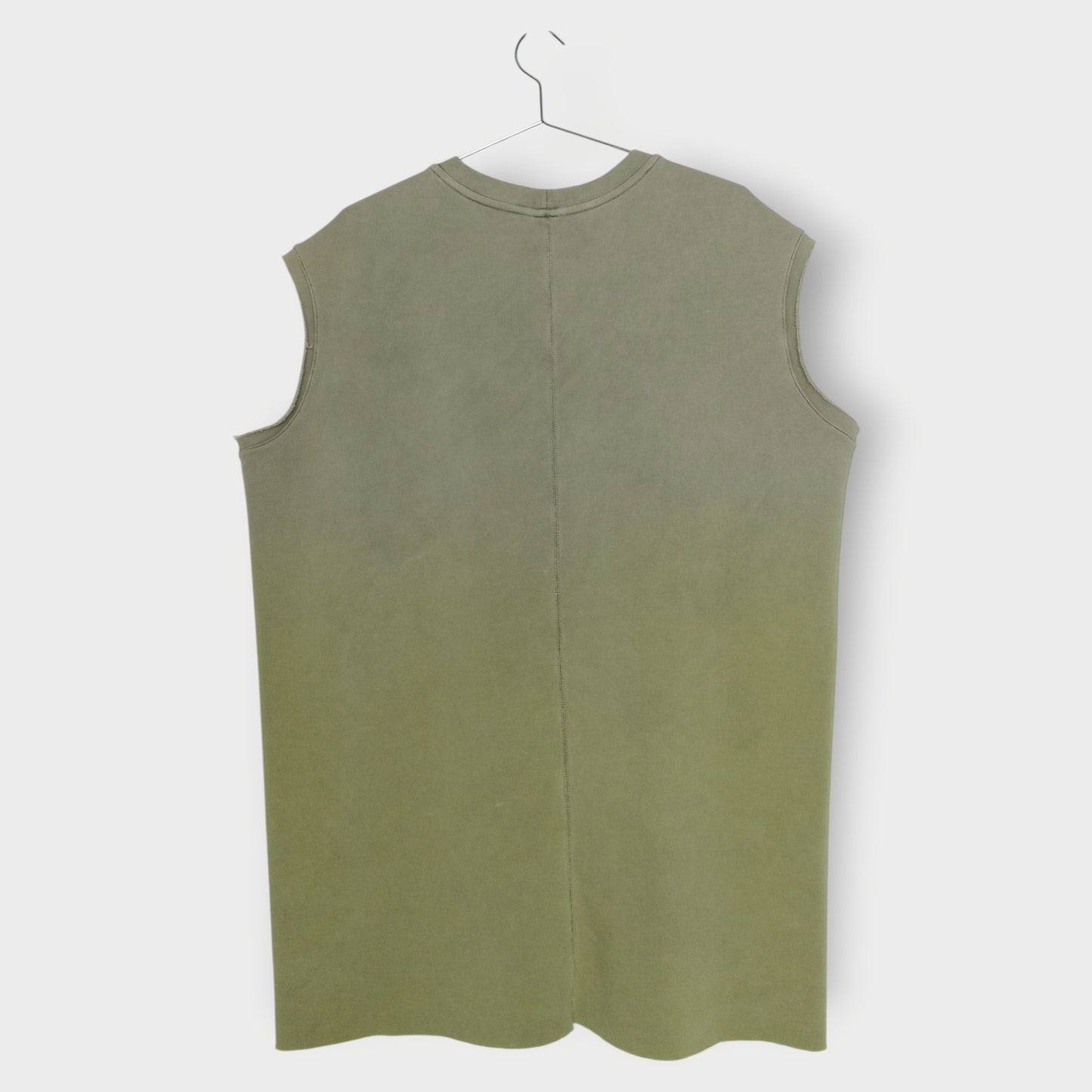 Ombre Raw Hem Vest
