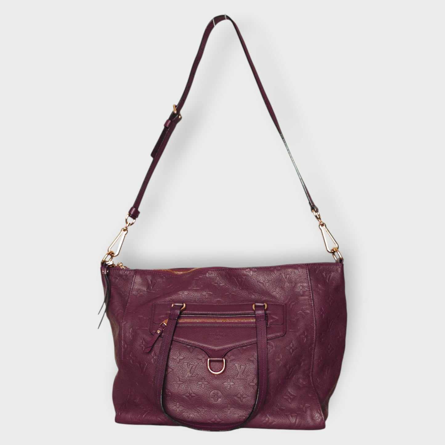 Leather Monogram Empreinte Lumineuse Bag