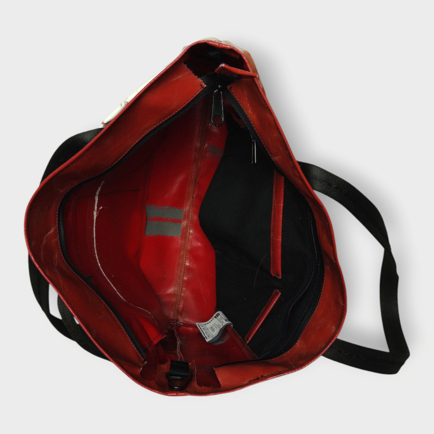 Nylon Shoulder Shopper Bag