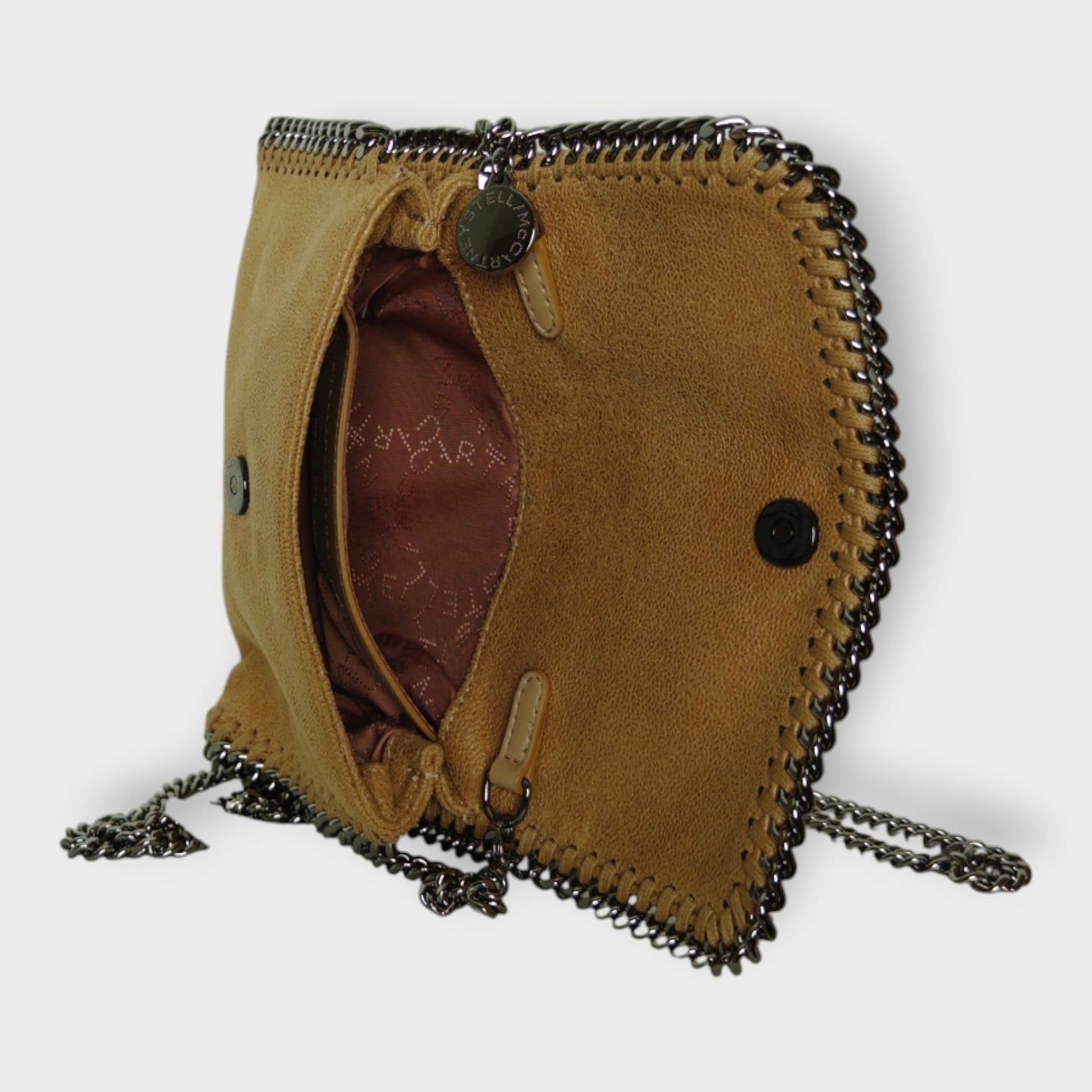 Flap Falabe Shaggy Chain Bag