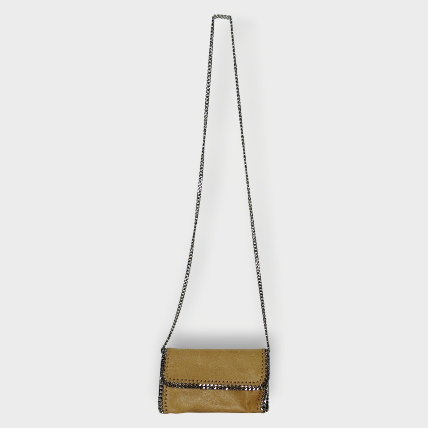 Flap Falabe Shaggy Chain Bag