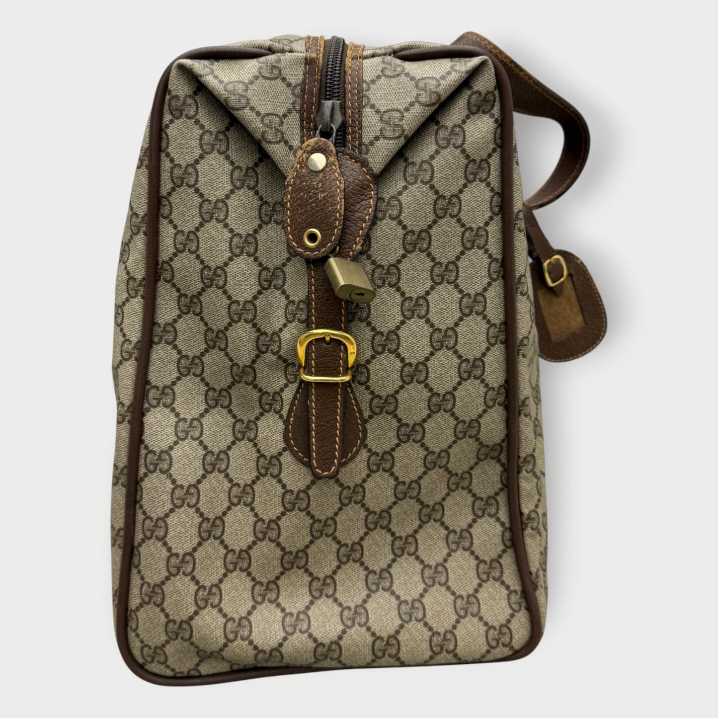 GG Monogram Canvas Travel Bag